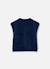 Pull sans manches fille avec boutons Bleu 2 - vertbaudet enfant 