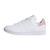 Baskets enfant en cuir Blanc, rose 1 - vertbaudet enfant 