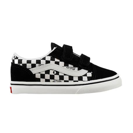 Baskets enfant Noir foncé, blanc 2 - vertbaudet enfant 