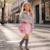 Sac à main enfant avec serre tête princesse mademoiselle Bleu+Rose 5 - vertbaudet enfant 