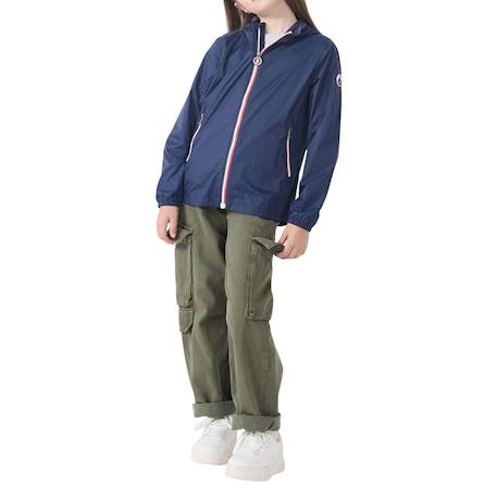 Veste imperméable fille Bleu marine 5 - vertbaudet enfant 