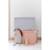 Coffre à jouets Ecru+Gris+Rose+Vert d'eau 9 - vertbaudet enfant 