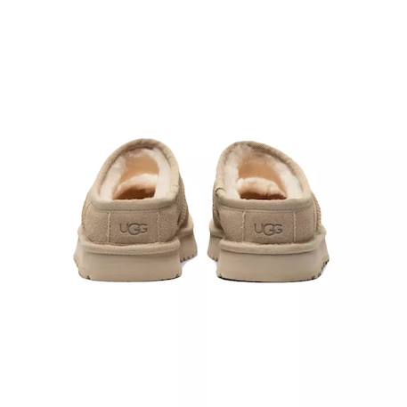 Chausson slippers enfant en daim Beige clair 5 - vertbaudet enfant 