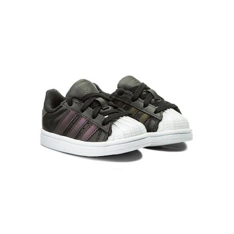 Baskets bébé en cuir Noir 2 - vertbaudet enfant 