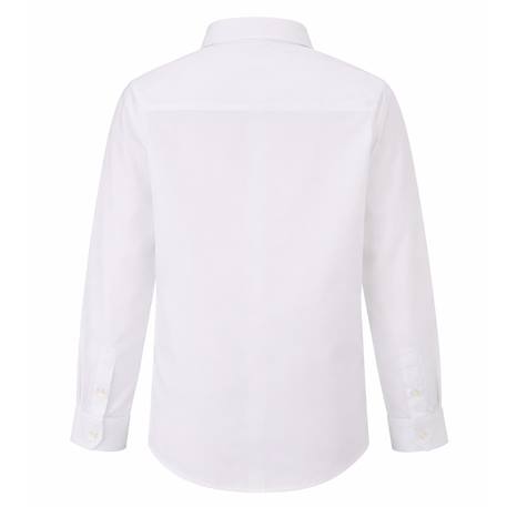Chemise enfant en coton Blanc cassé+Bleu ciel 2 - vertbaudet enfant 