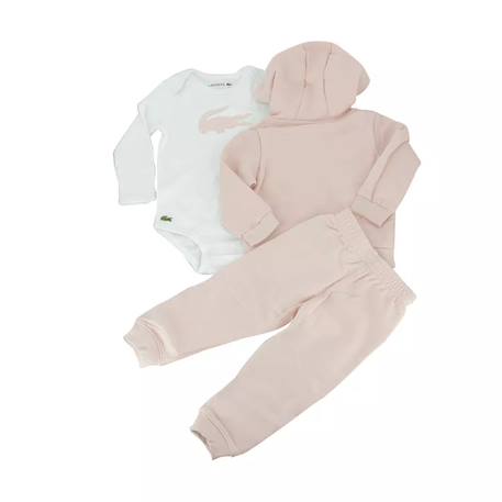 Ensemble de survêtement bébé en coton Rose 3 - vertbaudet enfant 