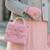 Sac à main enfant avec serre tête princesse mademoiselle Bleu+Rose 8 - vertbaudet enfant 