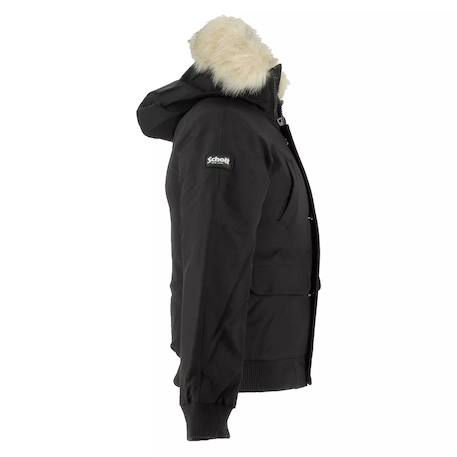 Parka a capuche enfant Marine+Noir 8 - vertbaudet enfant 