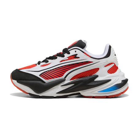 Baskets enfant Bleu marine, blanc+Noir foncé+Rouge, blanc 13 - vertbaudet enfant 