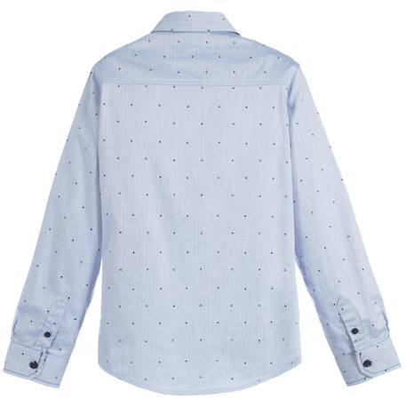 Chemise enfant en coton Bleu clair 2 - vertbaudet enfant 