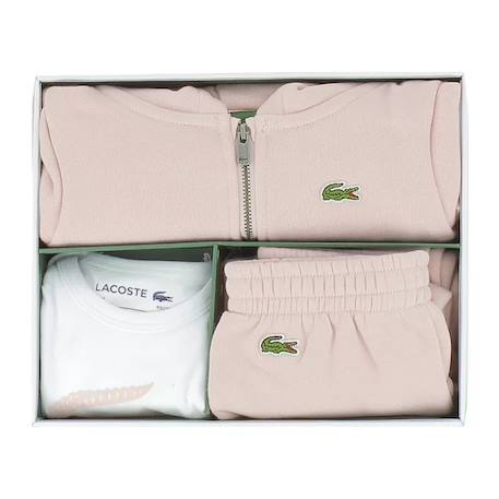 Ensemble de survêtement bébé en coton Rose 2 - vertbaudet enfant 