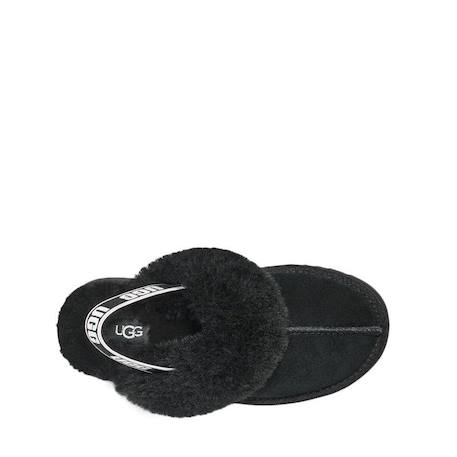 Chaussons enfant en daim Camel+Noir+Rose 11 - vertbaudet enfant 