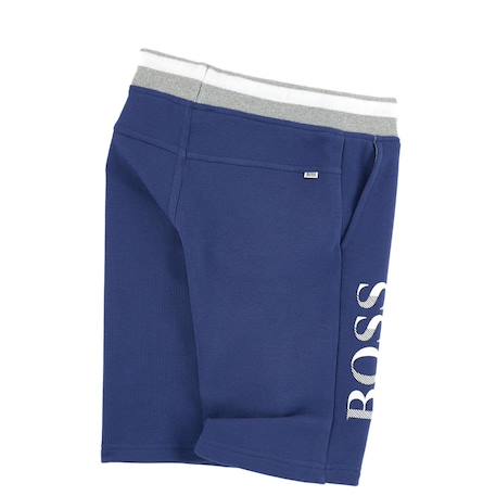 Short enfant en coton Bleu marine, gris, blanc 2 - vertbaudet enfant 