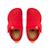 Chaussons enfant Gris clair+Rouge vif 12 - vertbaudet enfant 