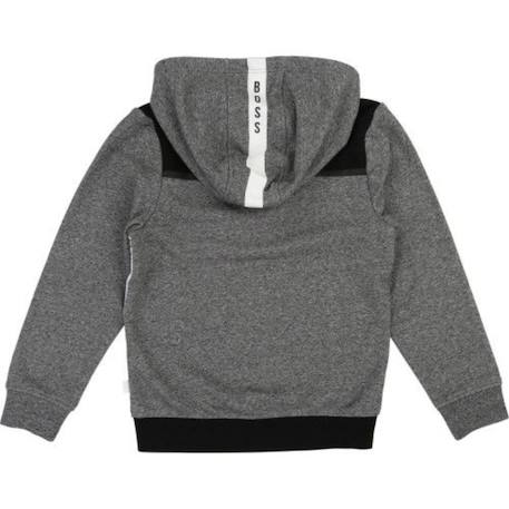 Sweat enfant en coton Gris, blanc 2 - vertbaudet enfant 