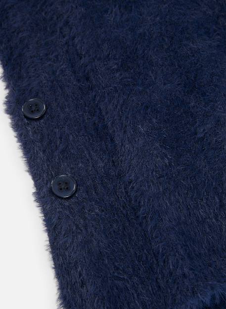 Pull sans manches fille avec boutons Bleu 4 - vertbaudet enfant 