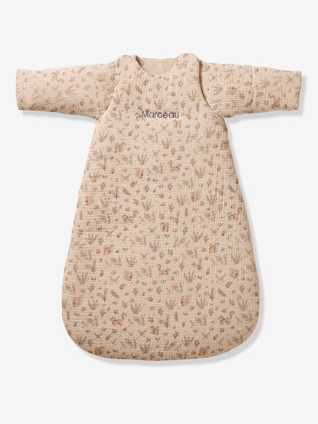 Gigoteuse en gaze de coton NUTTY ficelle 4 - vertbaudet enfant 