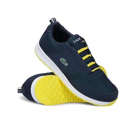 Baskets enfant Bleu marine, jaune. 3 - vertbaudet enfant 