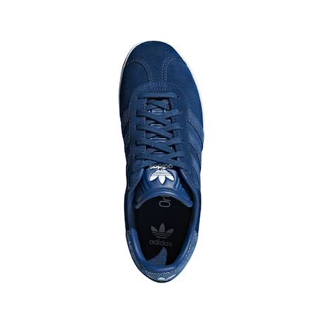Baskets enfant en daim Bleu, blanc 5 - vertbaudet enfant 