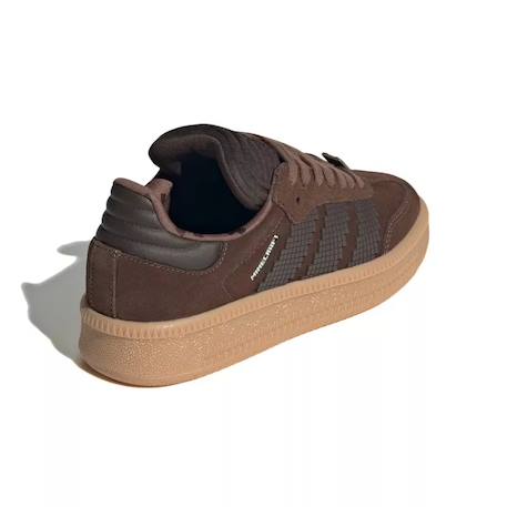 Baskets enfant en cuir Marron beige/ecru 4 - vertbaudet enfant 
