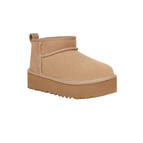 Boots enfant en daim Sand 2 - vertbaudet enfant 