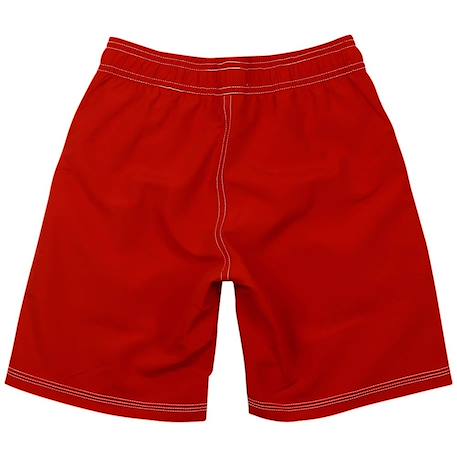Short de bain enfant Rouge, blanc 2 - vertbaudet enfant 