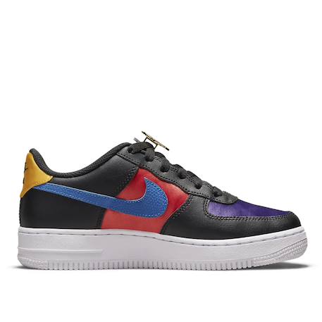 Baskets enfant en cuir Noir 3 - vertbaudet enfant 
