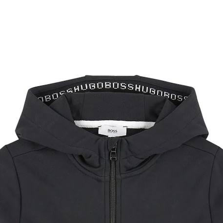 Sweat enfant en coton Bleu marine+Gris foncé+Noir foncé 11 - vertbaudet enfant 