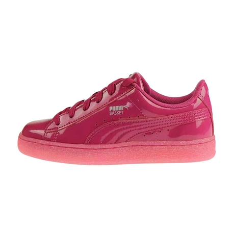 Baskets enfant en cuir Rose 1 - vertbaudet enfant 