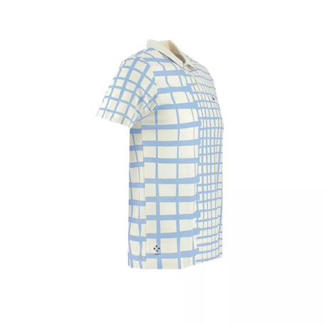 Polo enfant en coton Ecru, bleu 3 - vertbaudet enfant 