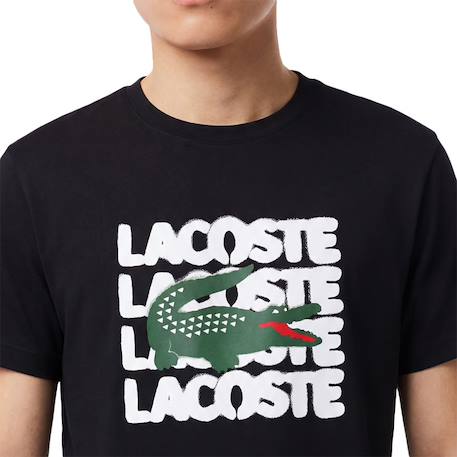 Tee-shirt enfant en coton Bleu marine, blanc+Gris, noir+Noir, blanc 9 - vertbaudet enfant 