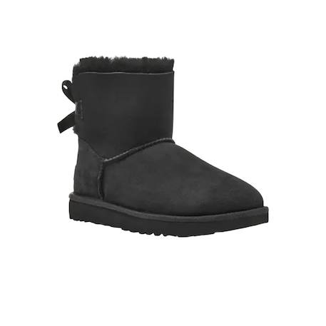 Bottes enfant en cuir Noir foncé 3 - vertbaudet enfant 