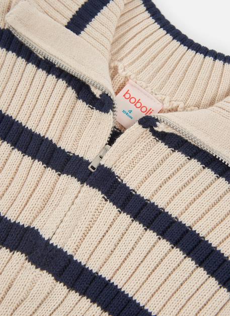 Pull sans manches fille avec coeur brodé Blanc 4 - vertbaudet enfant 