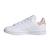 Baskets enfant en cuir Blanc, rose 3 - vertbaudet enfant 