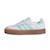 Baskets enfant en cuir Blanc/vert 1 - vertbaudet enfant 
