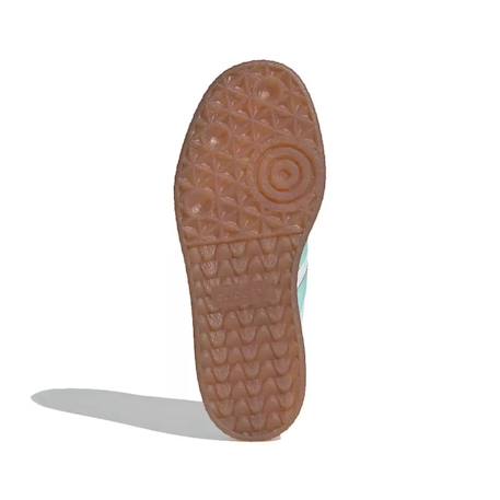 Baskets enfant en cuir Blanc/vert 6 - vertbaudet enfant 