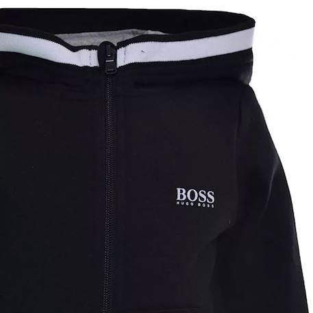 Sweat enfant en coton Noir, blanc 3 - vertbaudet enfant 
