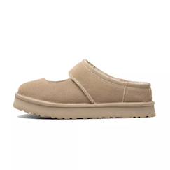 Chaussures-Chaussures fille 23-38-Chaussons-Chausson slippers enfant en daim