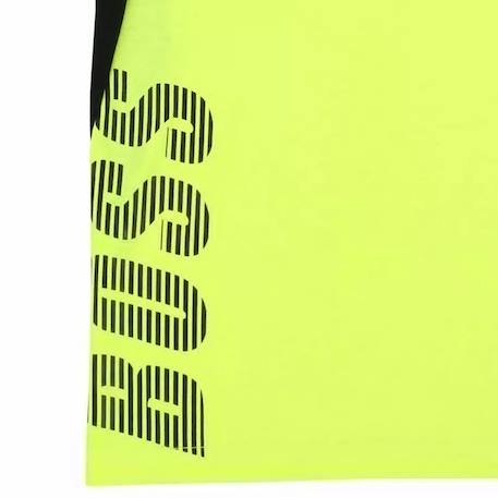 Tee-shirt enfant en coton Jaune, noir 3 - vertbaudet enfant 