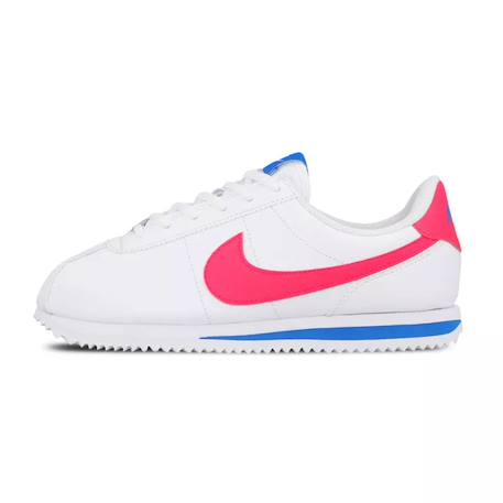 Baskets enfant en cuir Blanc 1 - vertbaudet enfant 