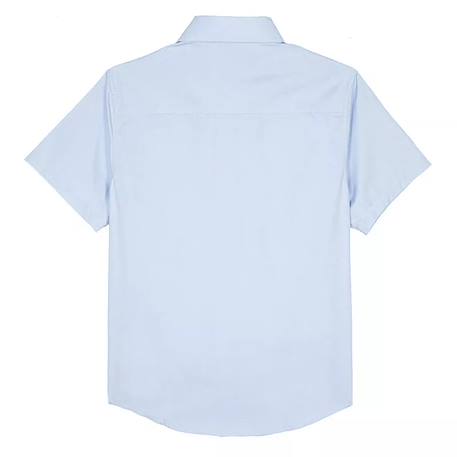 Chemise enfant en coton Blanc cassé+Bleu ciel 5 - vertbaudet enfant 