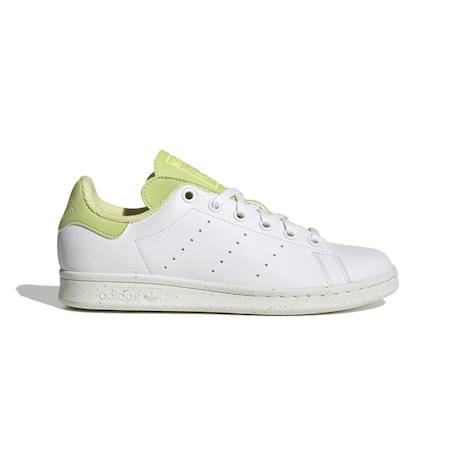 Baskets enfant en cuir Blanc et vert 4 - vertbaudet enfant 