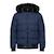 Doudoune à capuche enfant Bleu marine+Noir foncé 1 - vertbaudet enfant 