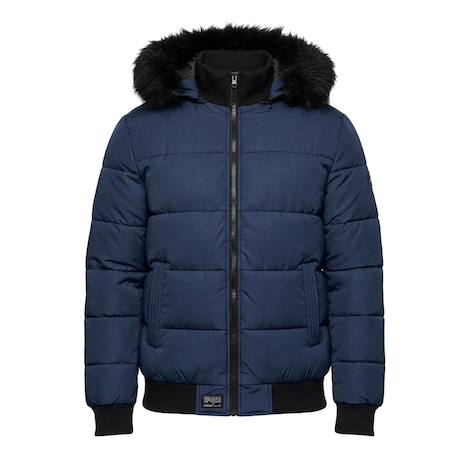 Garçon-Doudoune à capuche enfant