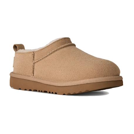 Chaussons mules enfant en daim Chesnut+Noir+Sand 14 - vertbaudet enfant 