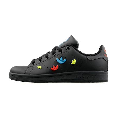 Baskets fille en cuir Noir 1 - vertbaudet enfant 