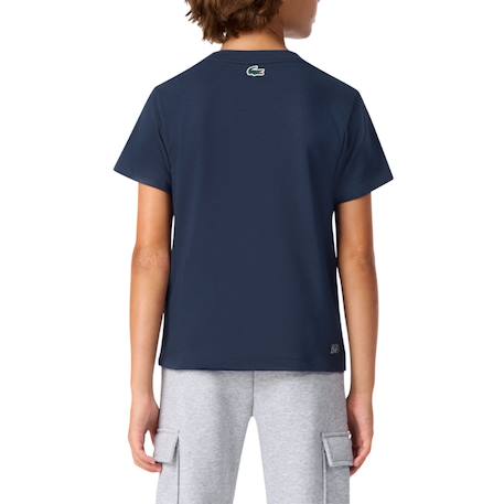 Tee-shirt enfant en coton Blanc, vert+Bleu ciel+Bleu ice+Marine+Noir, vert 14 - vertbaudet enfant 