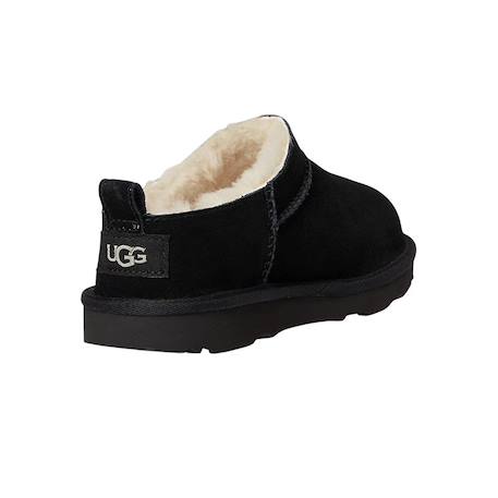Chaussons mules enfant en daim Chesnut+Noir+Sand 9 - vertbaudet enfant 