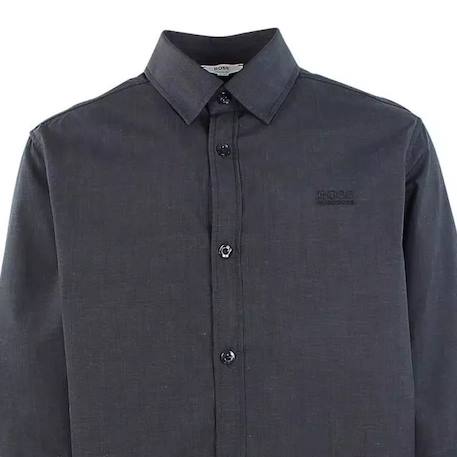 Chemise enfant en coton Gris 3 - vertbaudet enfant 