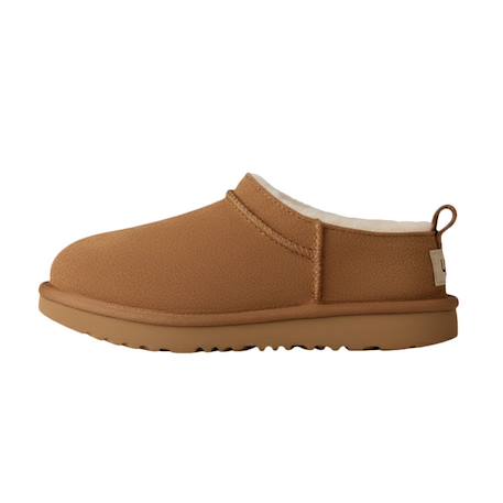 Chaussons mules enfant en daim Chesnut+Noir+Sand 1 - vertbaudet enfant 